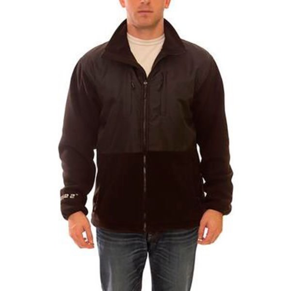 Tingley Phase 2„¢ Fleece Jacket, Size Men's 2XL, Black J73013.2X